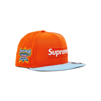 Supreme Supreme Championships Box Logo New Era 'Orange' outlook