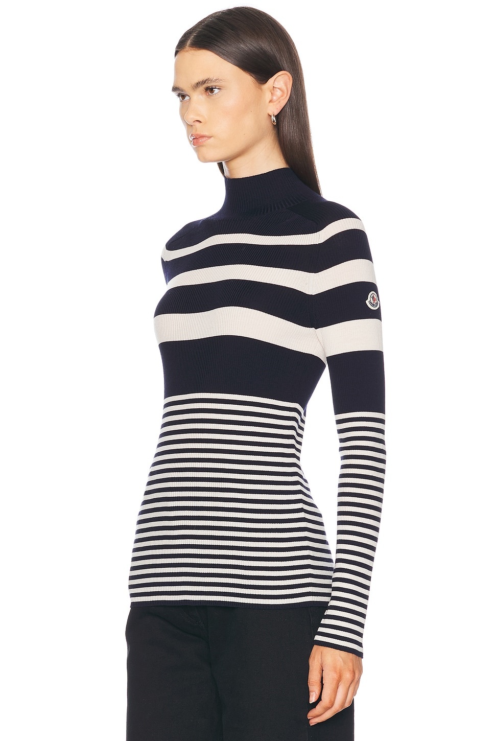 Long Sleeve Turtleneck Top - 3
