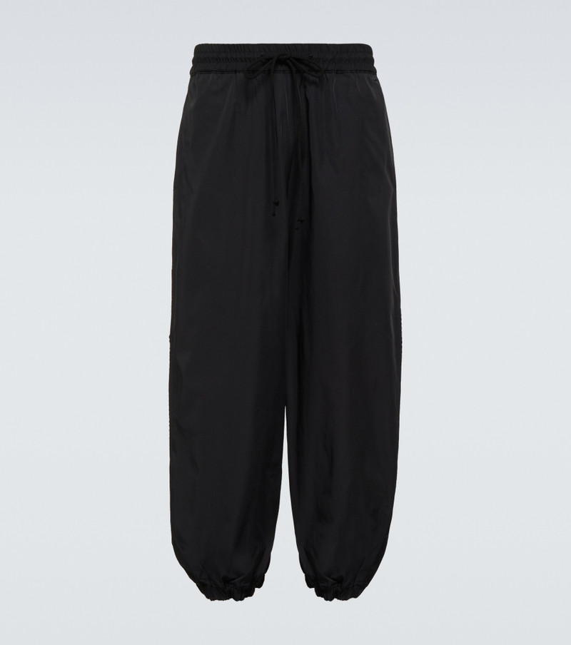 Wide-leg sweatpants - 1