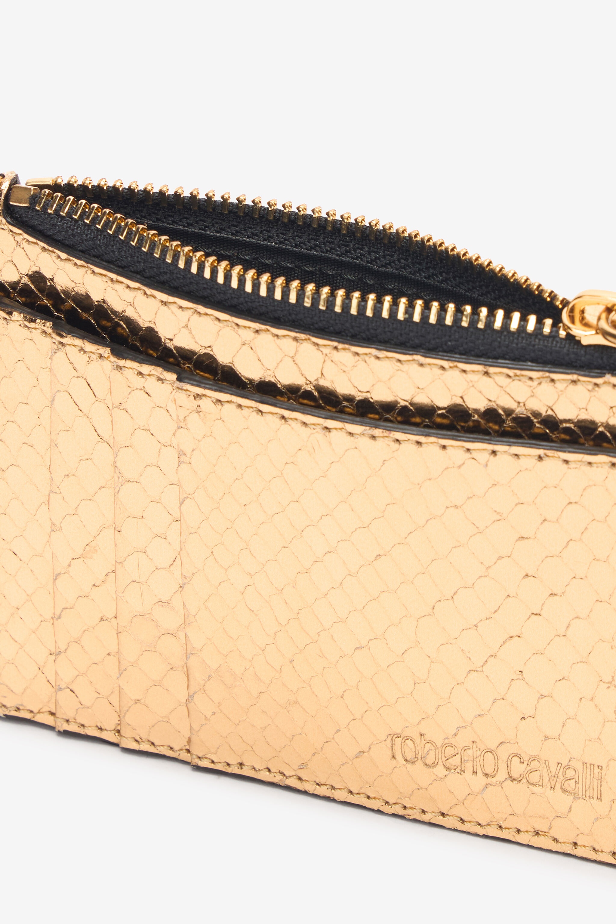Metallic Snake-Scale Card Holder - 6