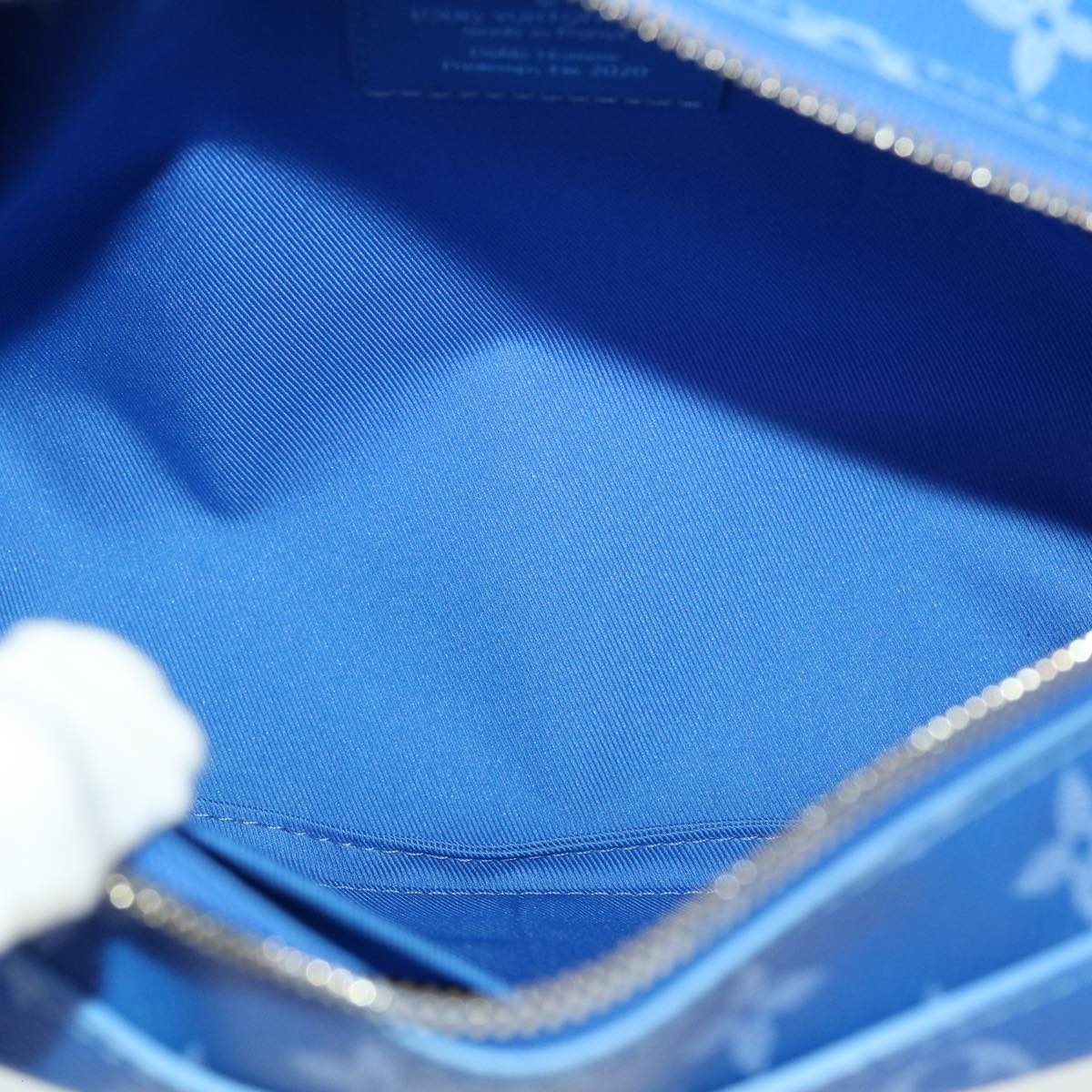 LOUIS VUITTON Monogram Clouds Soft Trunk Shoulder Bag Blue M45430 - 10
