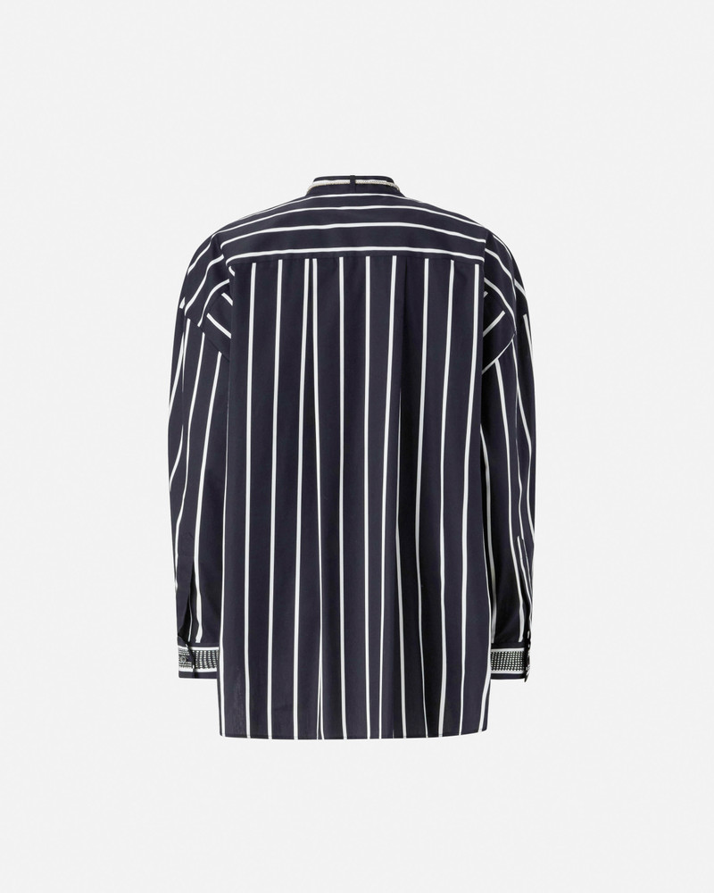 PINKO STRIPED SHIRT WITH SHINY LACES outlook