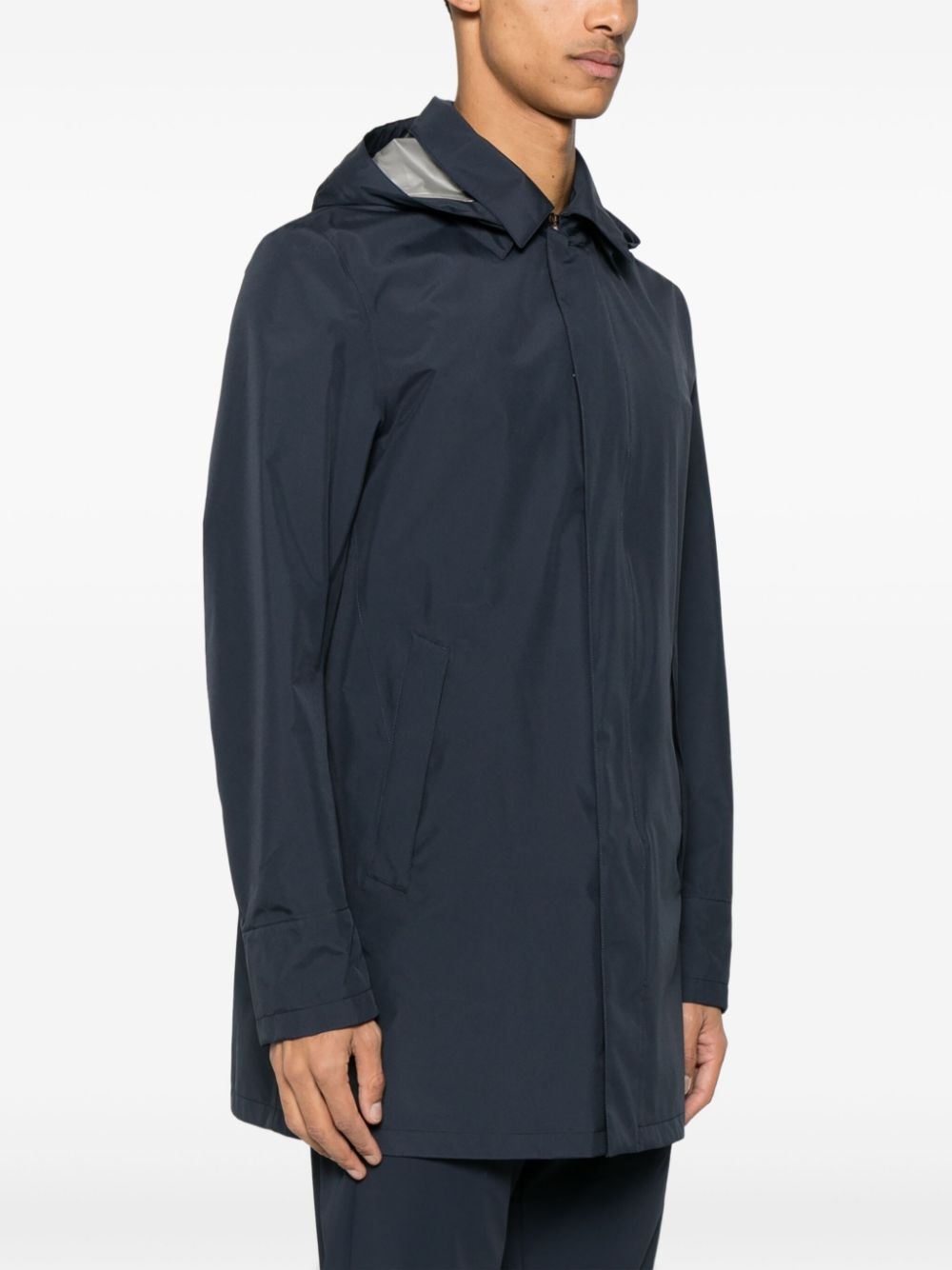 hooded raincoat - 3