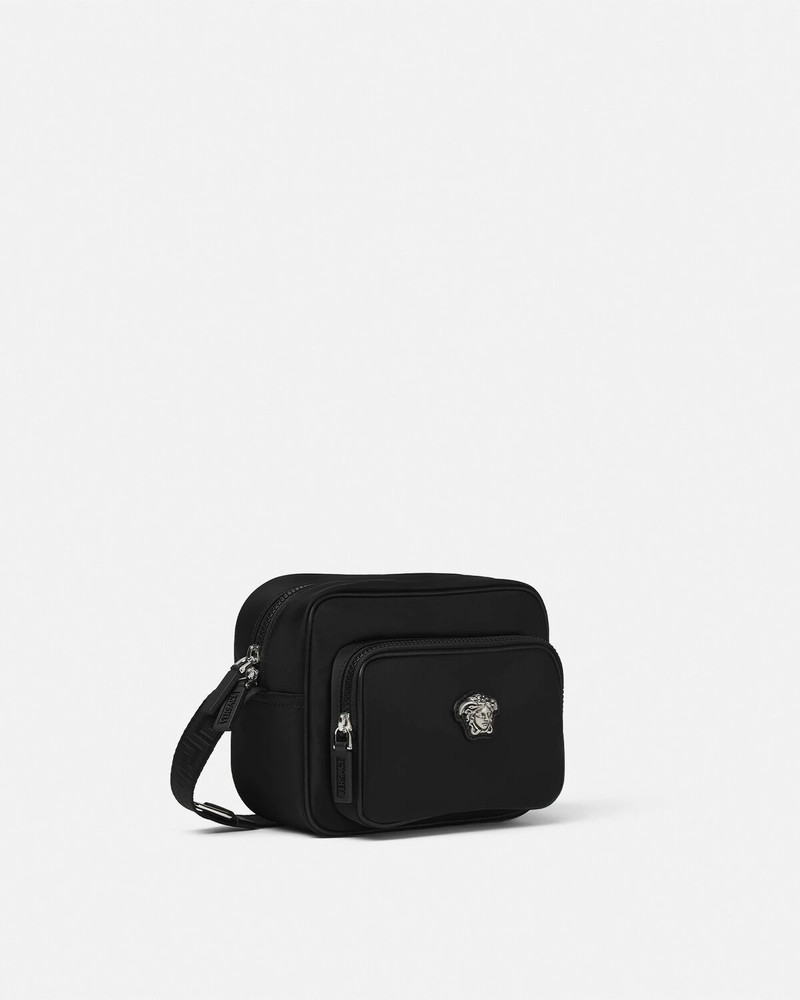 VERSACE La Medusa Nylon Messenger Bag outlook