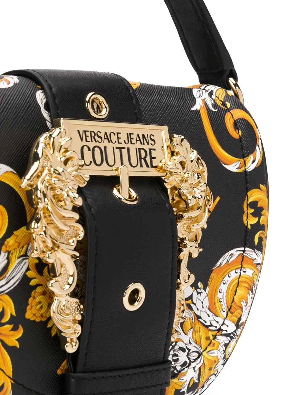 baroque print shoulder bag - 4