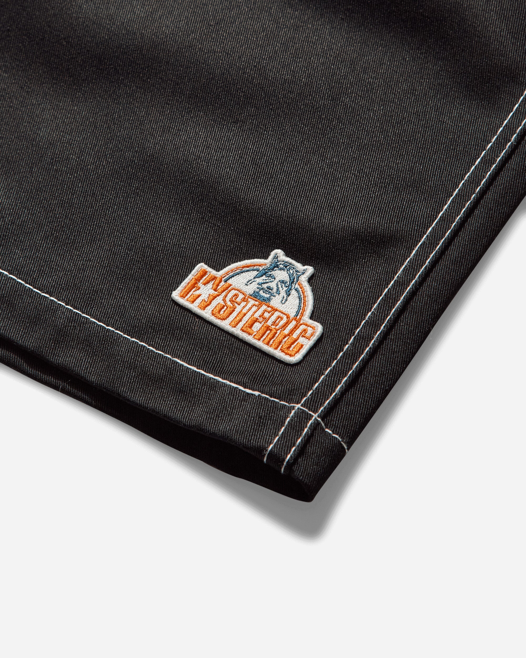 Men's See No Evil Patch Baker Shorts Black - 3
