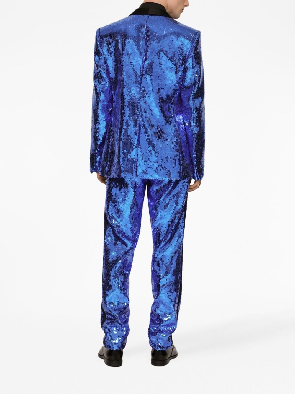 sequin-embellished suit - 4