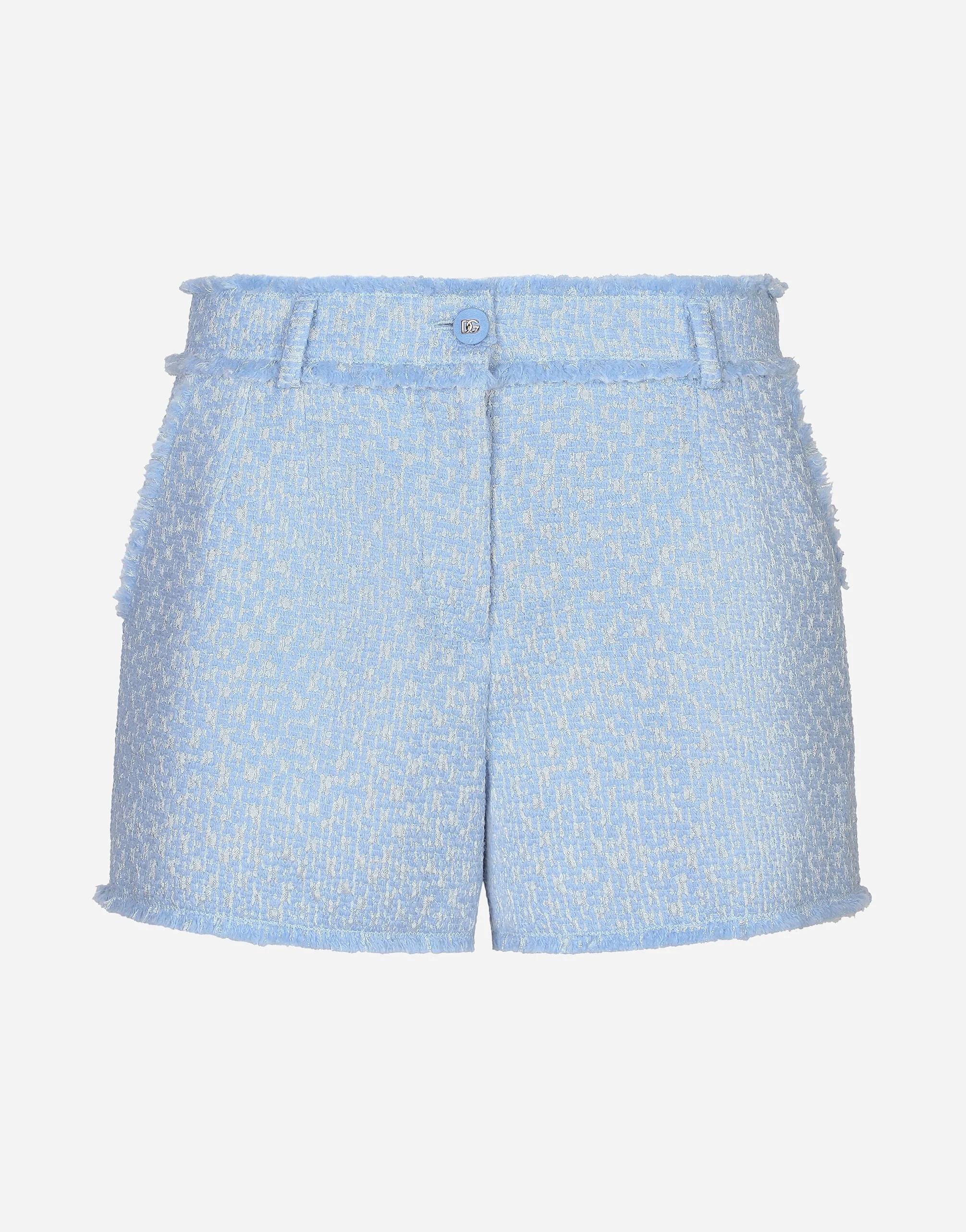 Raschel tweed shorts - 1