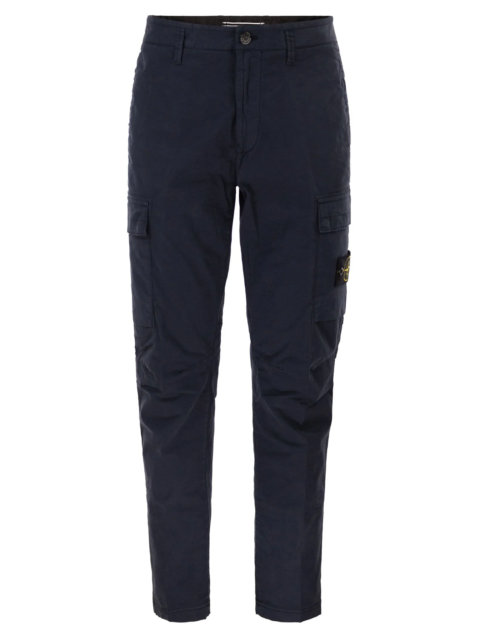Stone Island Men Regular Tapered Fit Cargo Trousers - 1