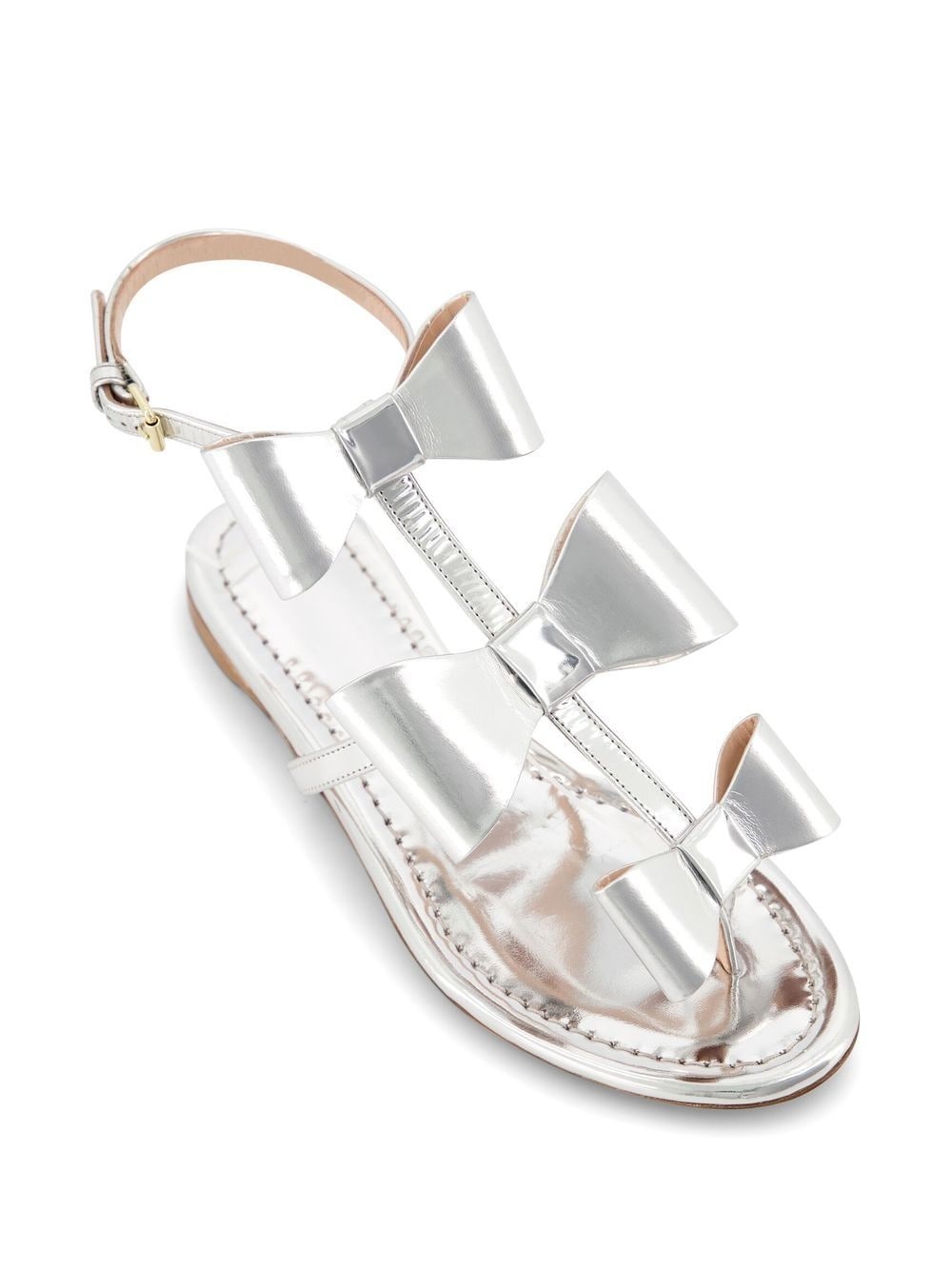 Pop-Bow flat sandals - 4