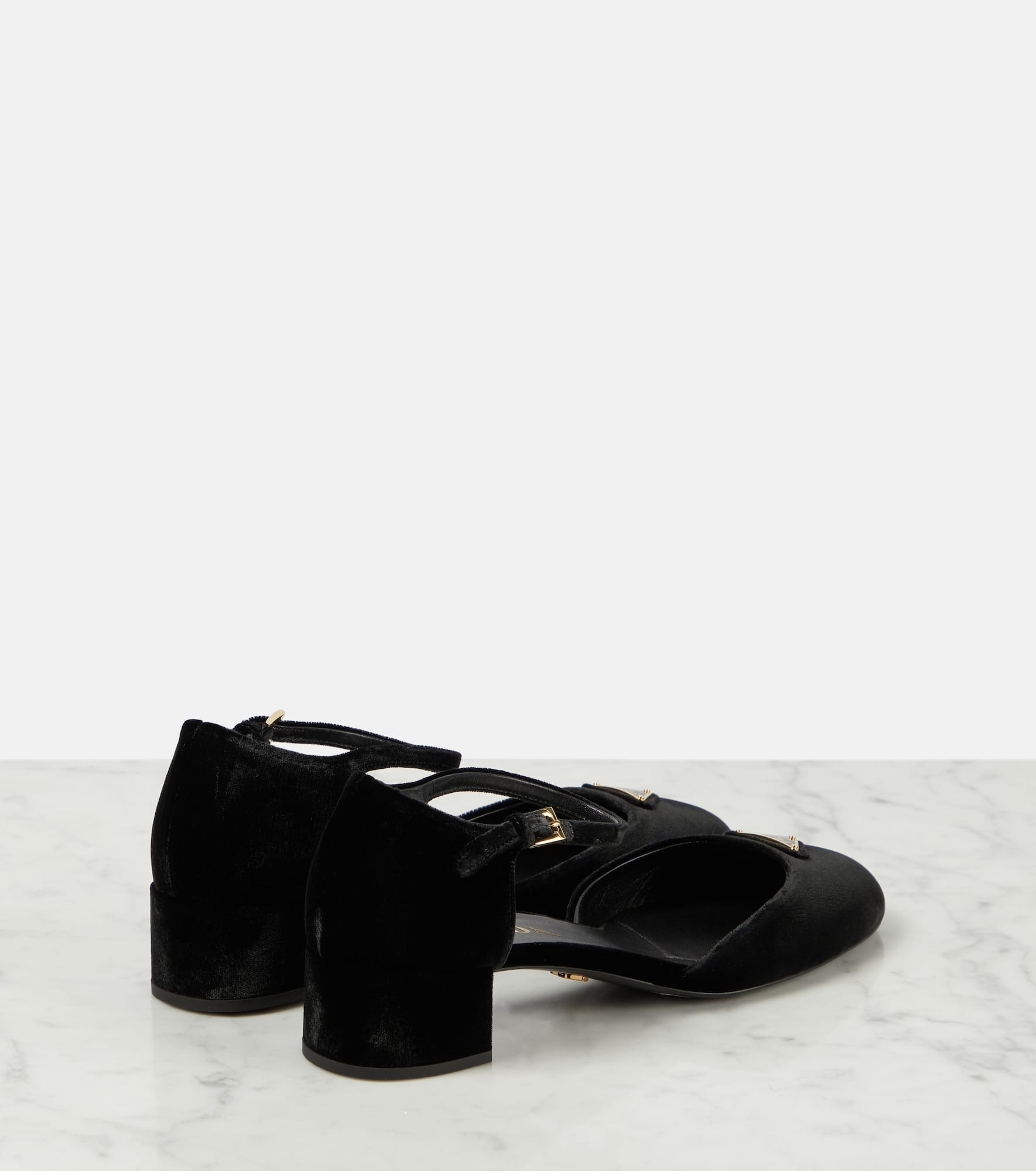 Velvet pumps - 3