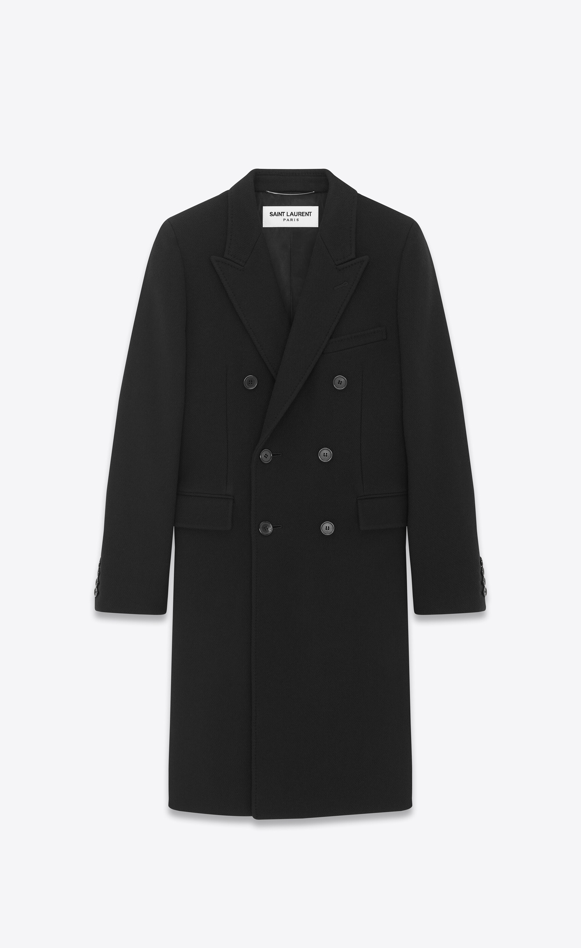 coat in wool and cashmere - 1