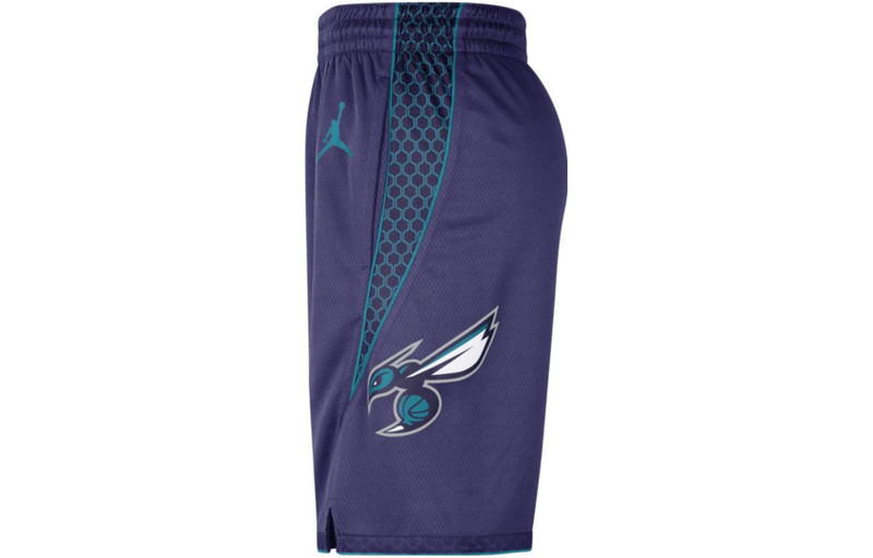 Jordan Air Jordan Charlotte Hornets NBA Shorts 'Purple' DO9425-566 outlook