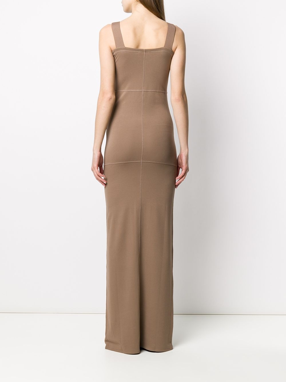 square neck maxi dress - 4