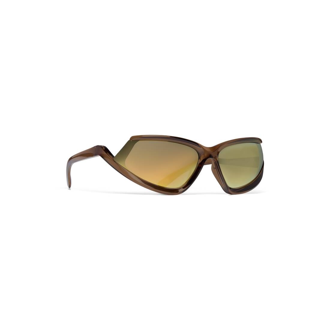 Side Xpander Cat Sunglasses  in Nude - 2