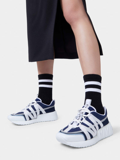 Roger Vivier Viv' Go Lace Up Sneakers in Technical Fabrics outlook