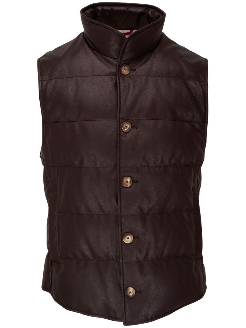 button-up down vest 1
