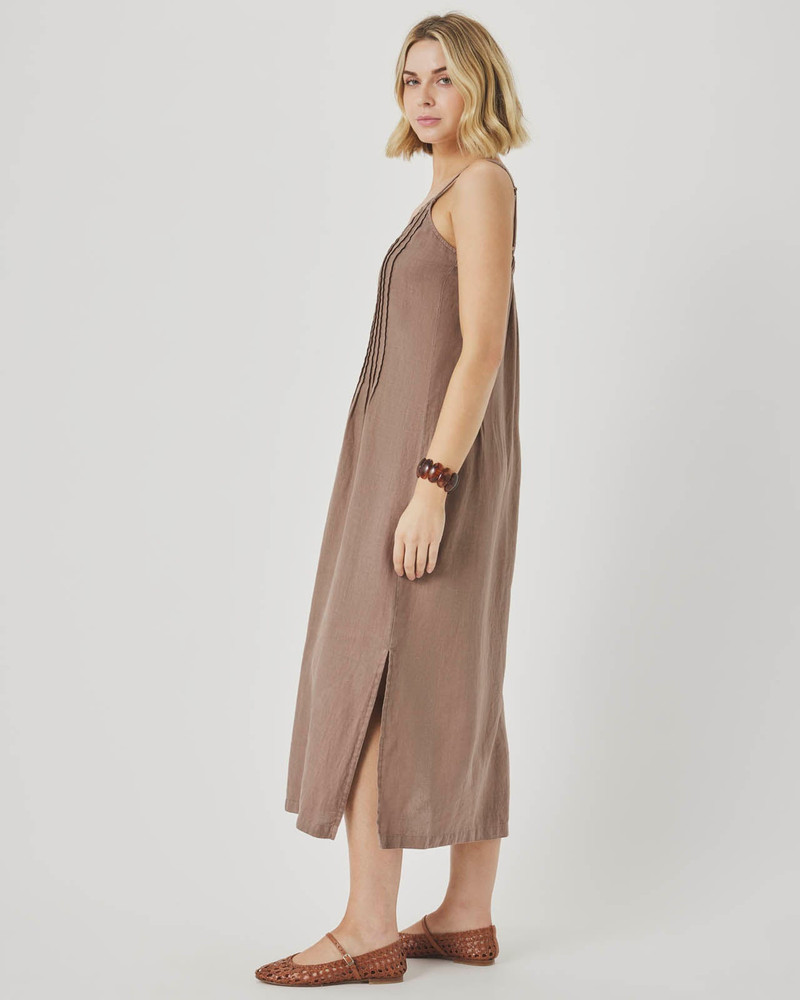 Splendid Stella Linen Midi Dress outlook