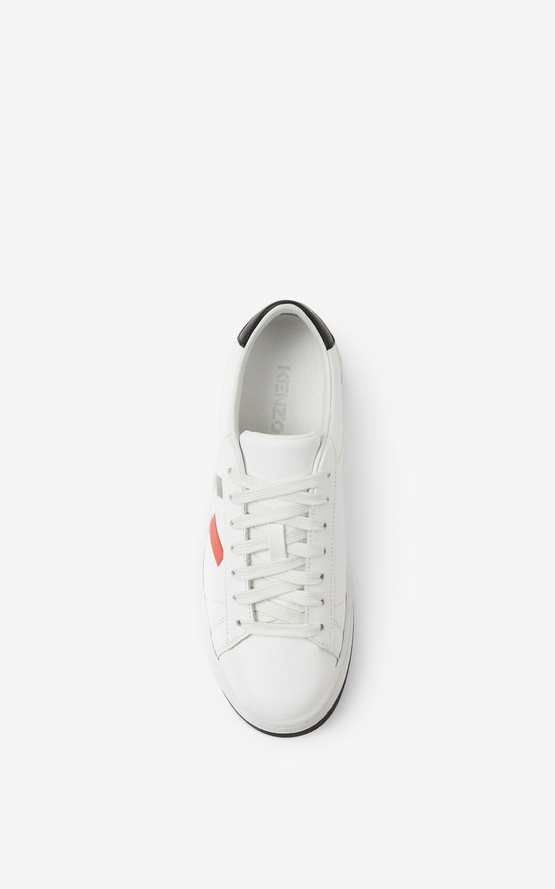 Leather KENZO Kourt K Logo sneakers 4