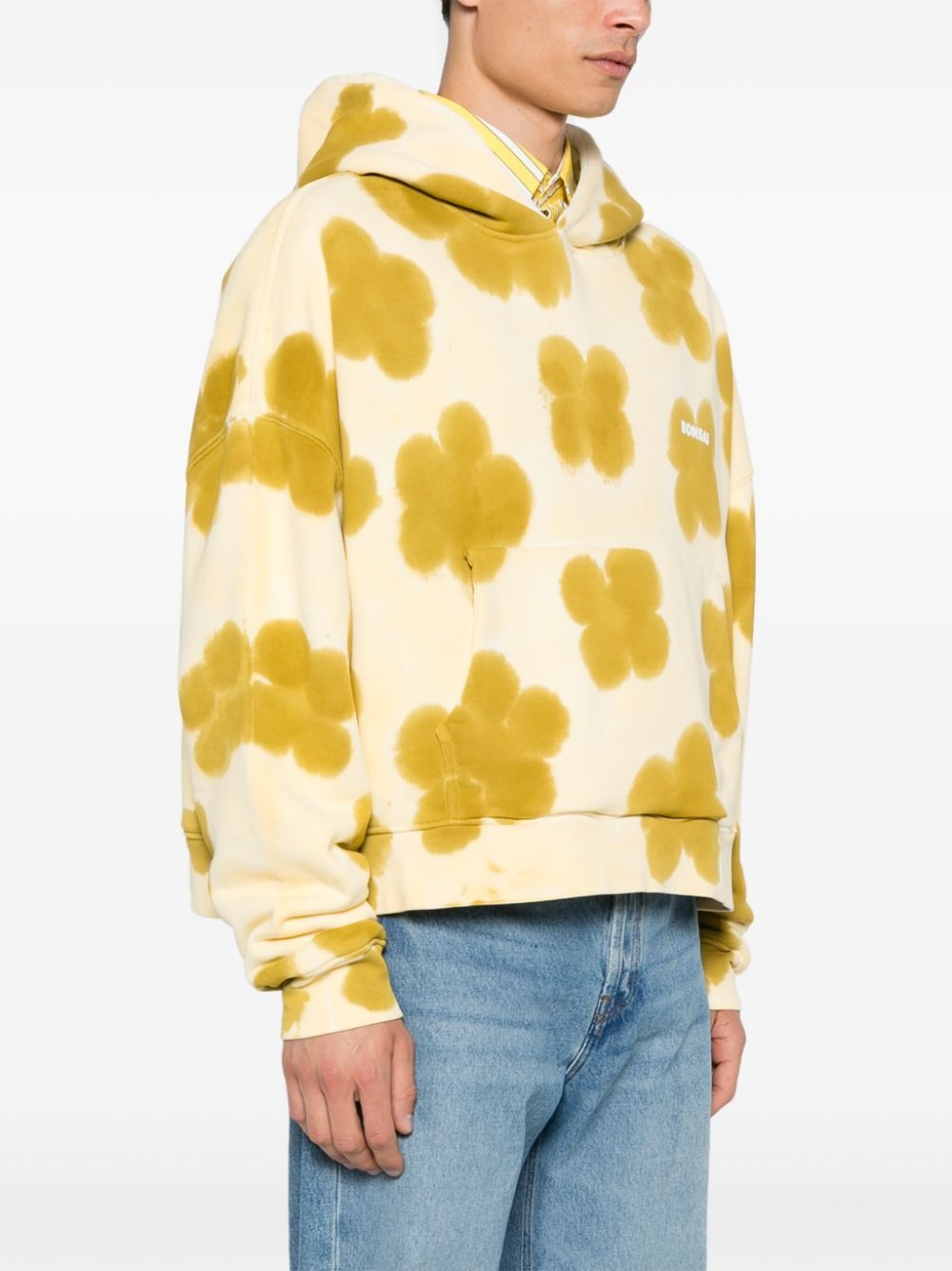 logo-print hoodie - 3