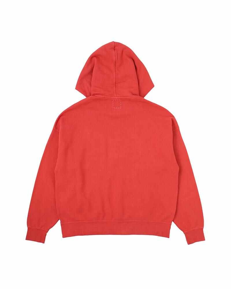 AMPLUS SB HOODIE P.O. DMGD (U.D.) RED - 2