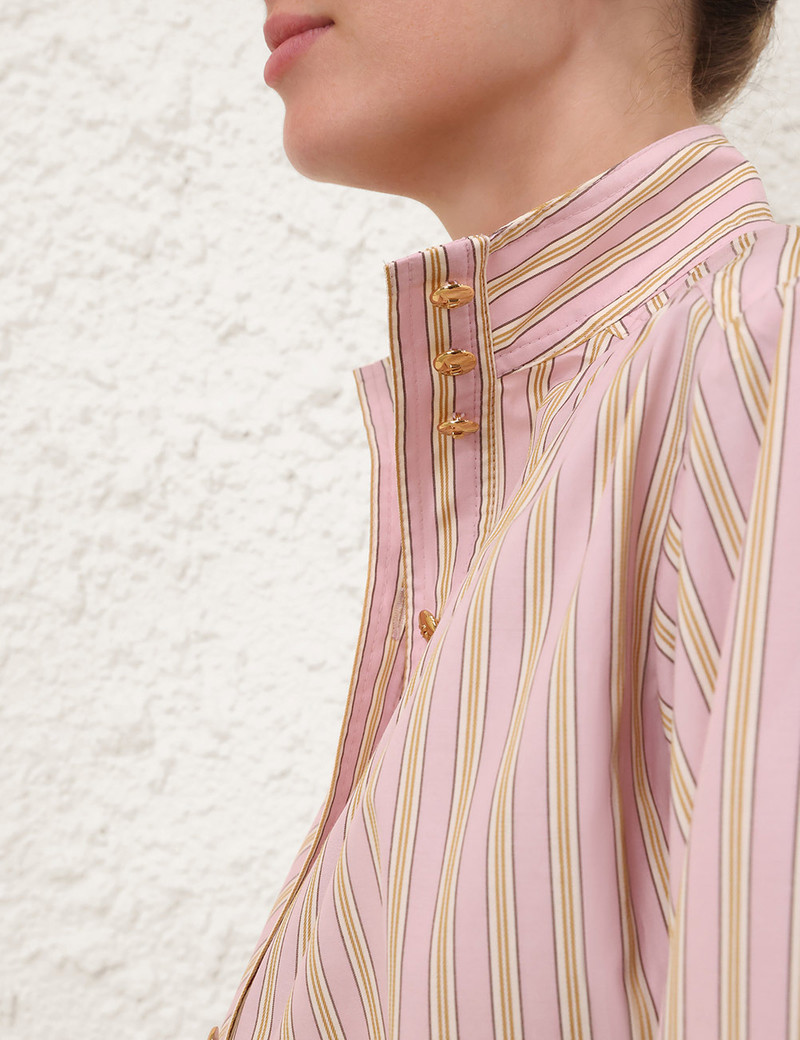 STRIPE BILLOW BLOUSE 5
