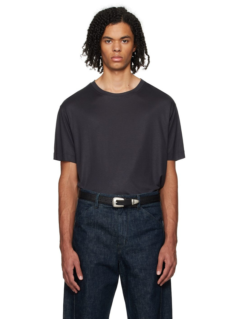 Gray Short Sleeve T-shirt - 1