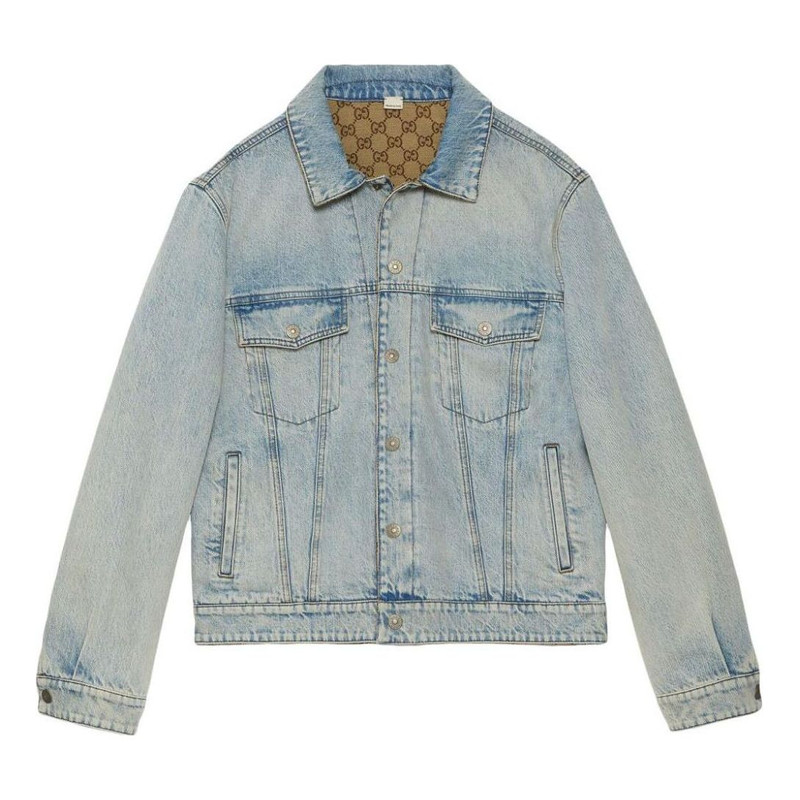 Gucci Reversible Denim Jacket 'Light Blue' 771818-XDCTO-4452 1