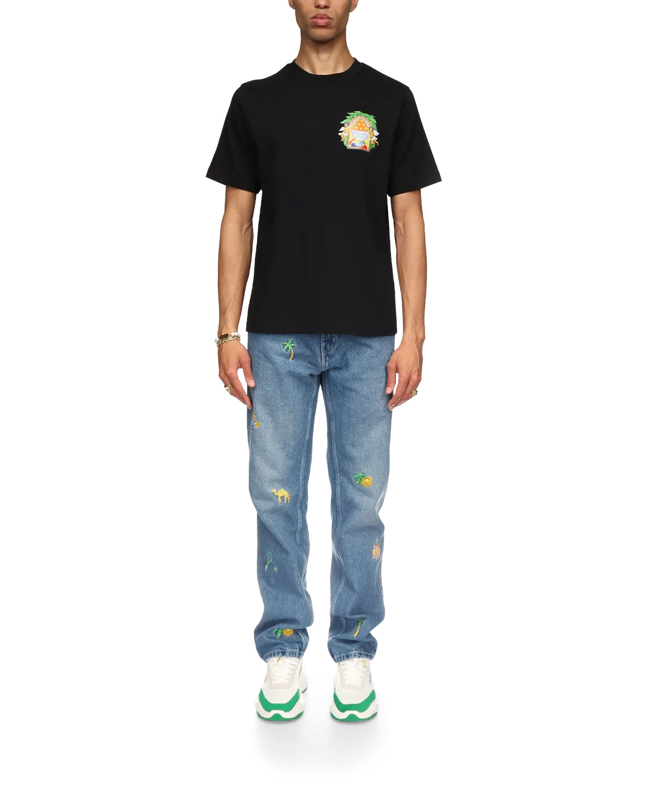Triomphe D'Orange T-Shirt | Casablanca Paris - 4