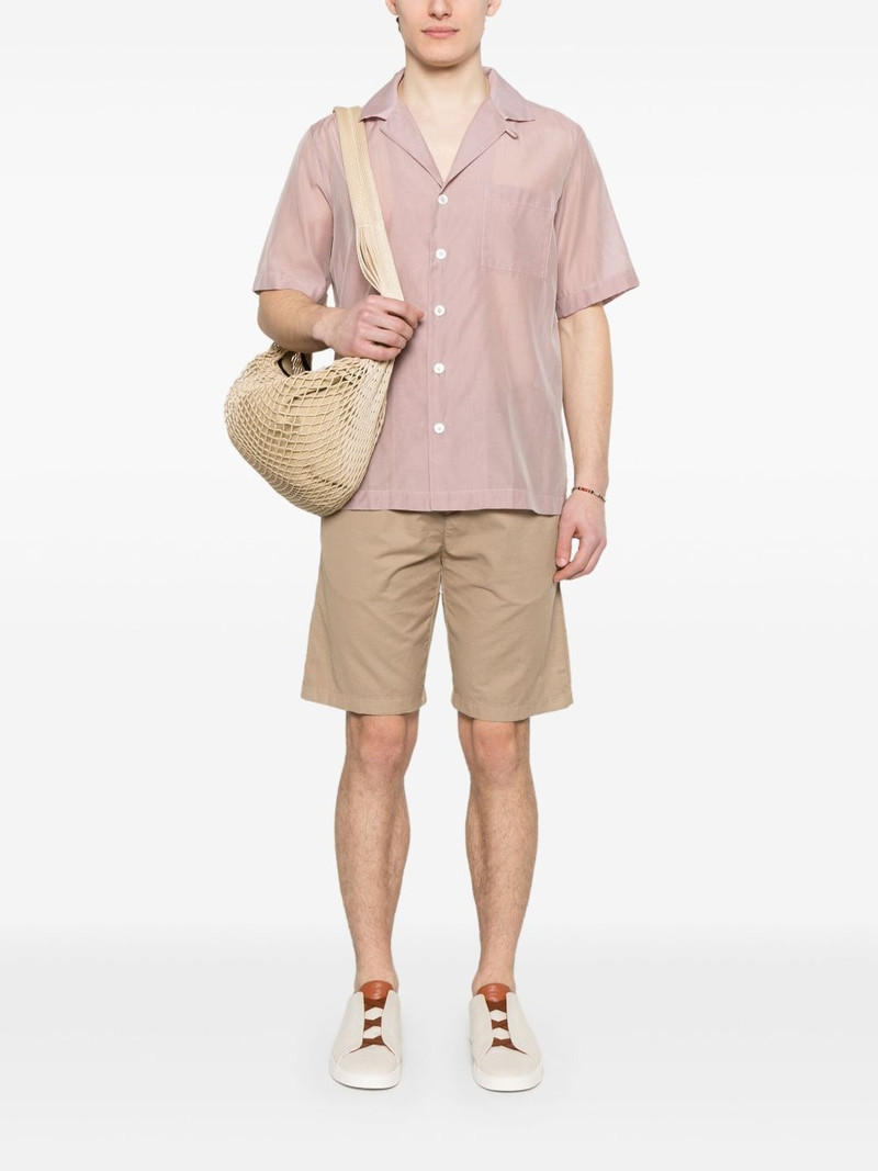 LARDINI sheer shirt outlook