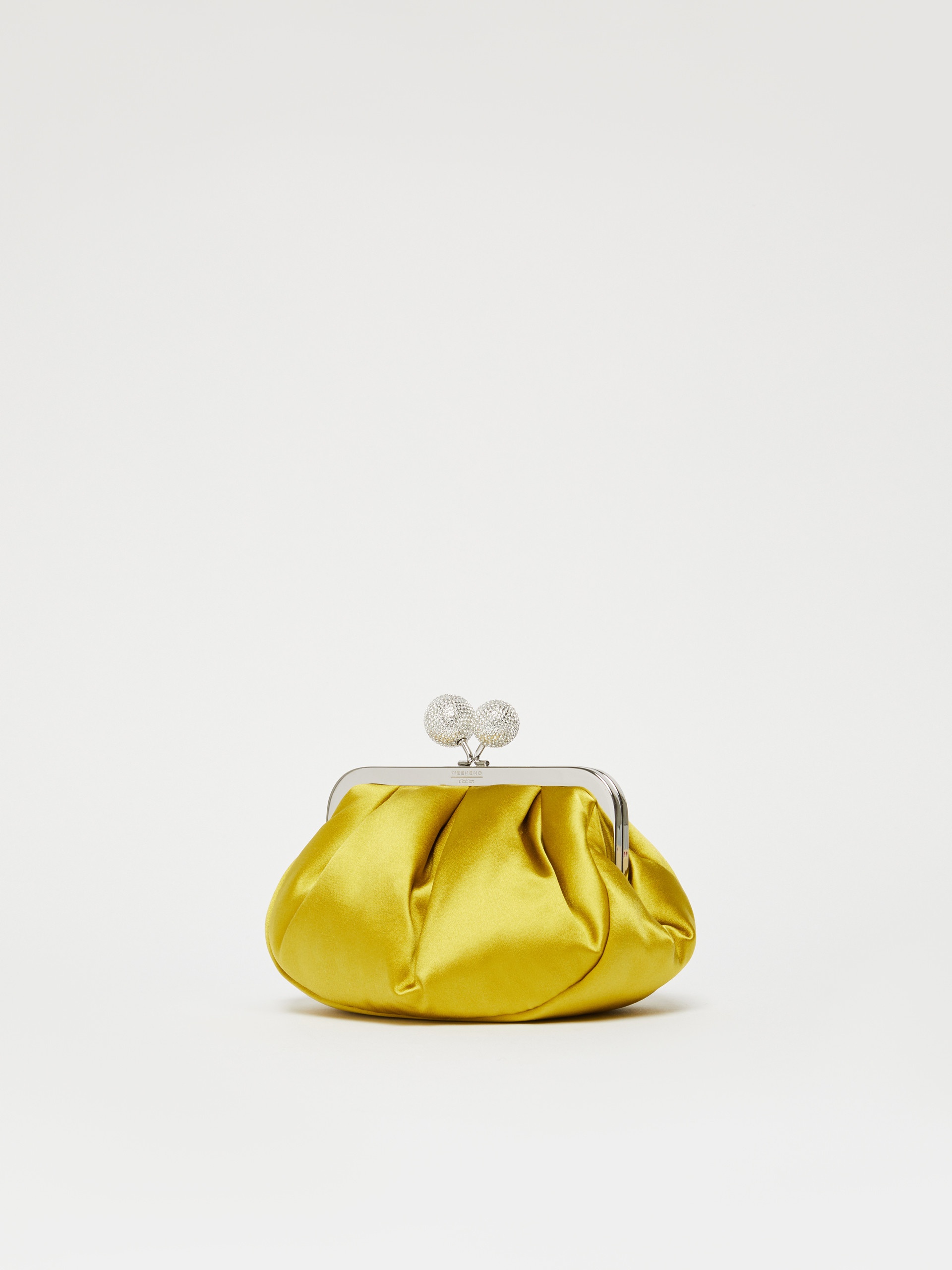 EMMY Small satin Pasticcino Bag with rhinestones - 2