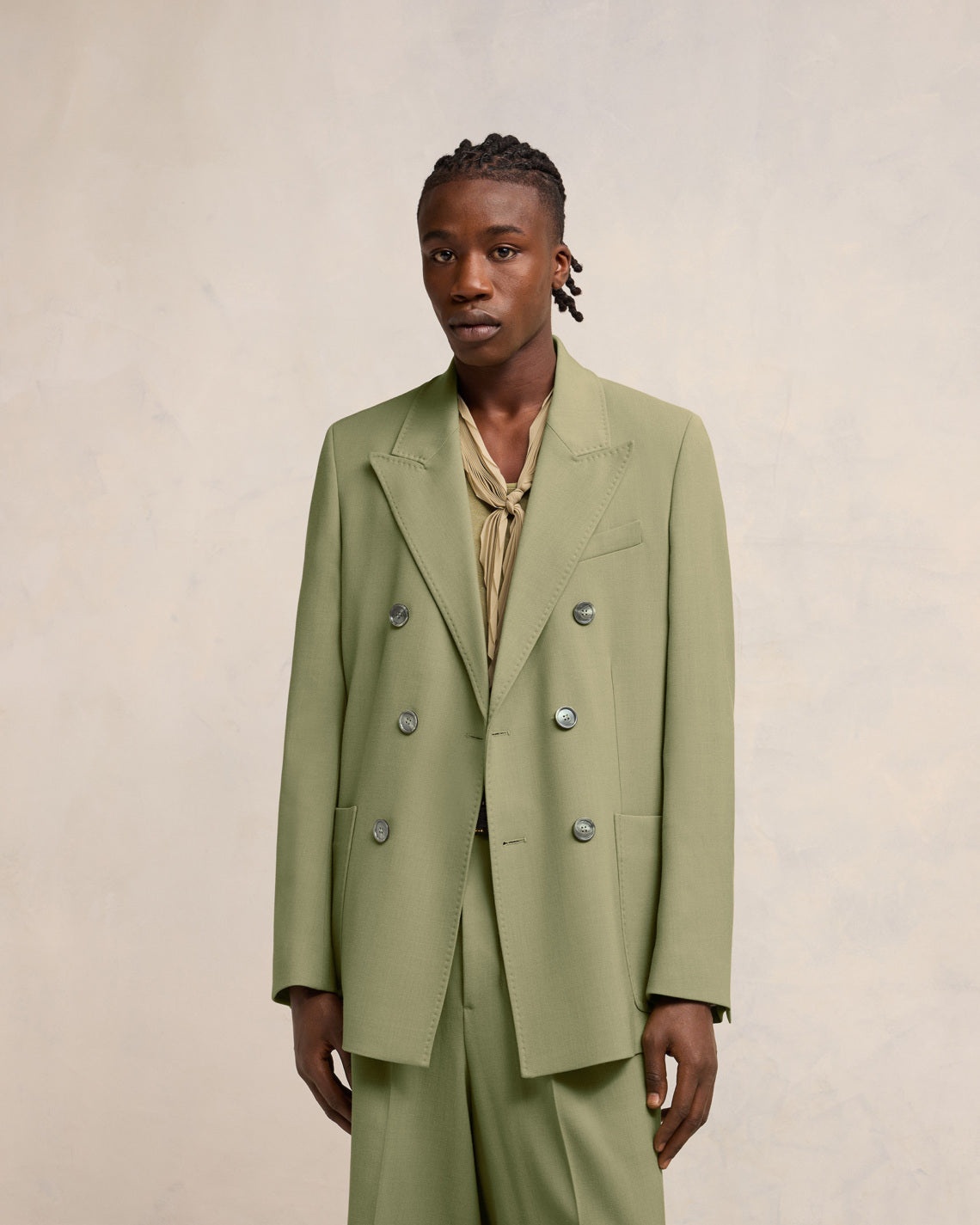 AMI Paris DOUBLE BREASTED JACKET | REVERSIBLE