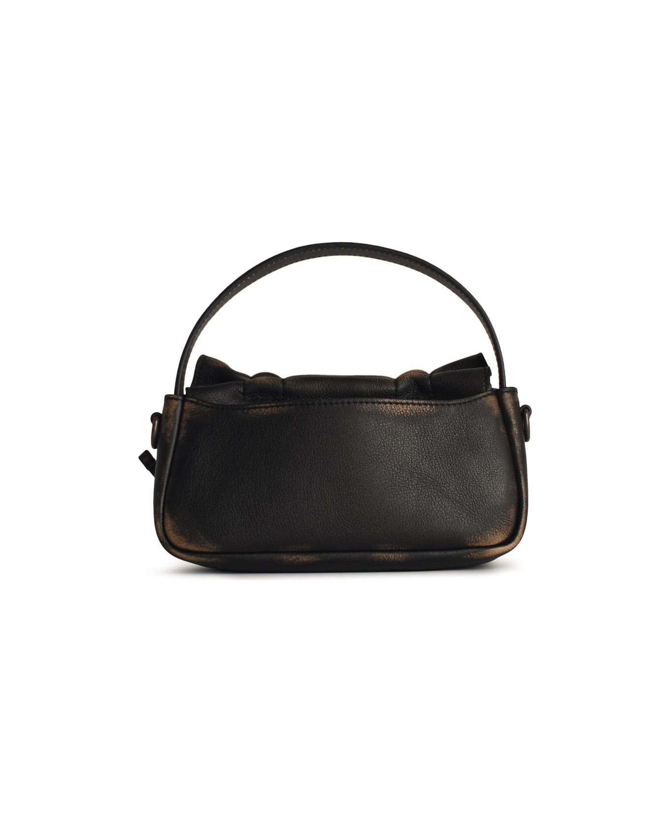 'multipocket' Brown Leather Bag - 3