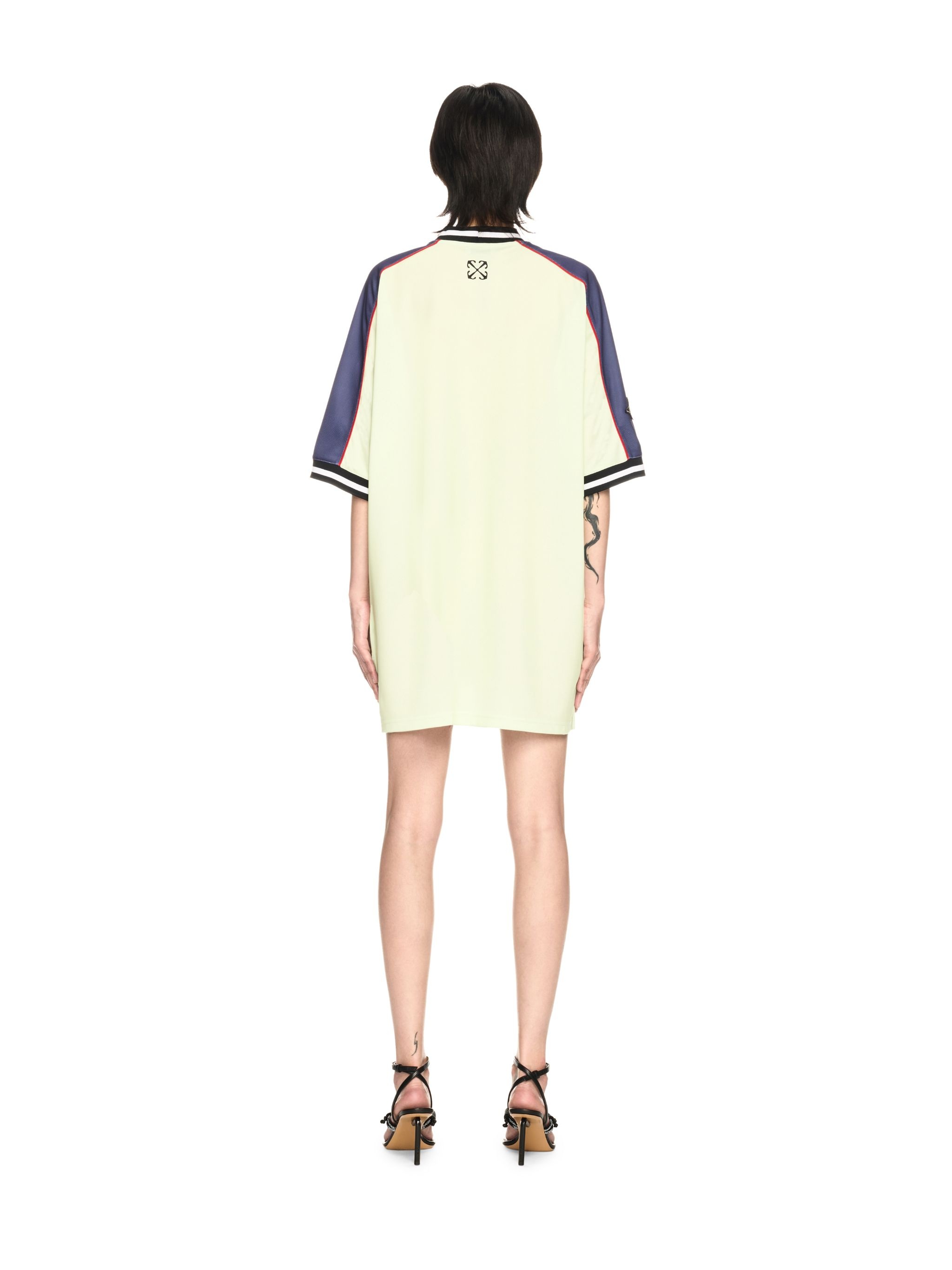 Lime/red Soccer Mini Dress - 4