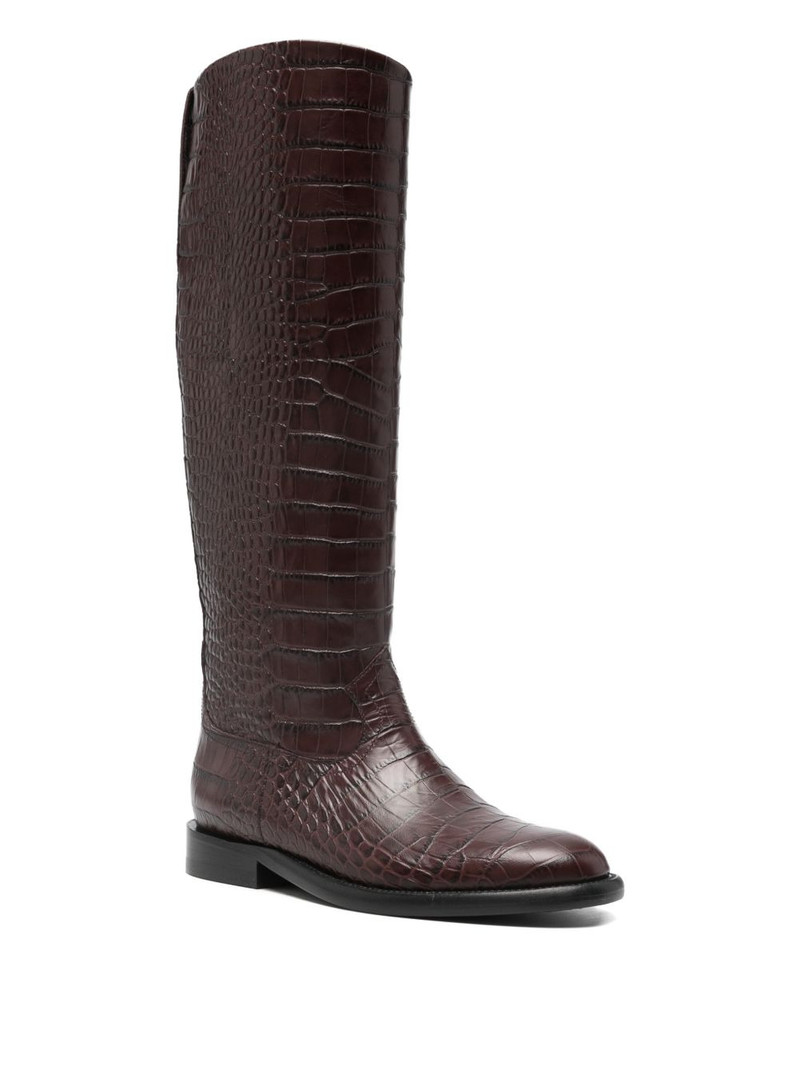 PARIS TEXAS Montana croc-effect montana boots outlook