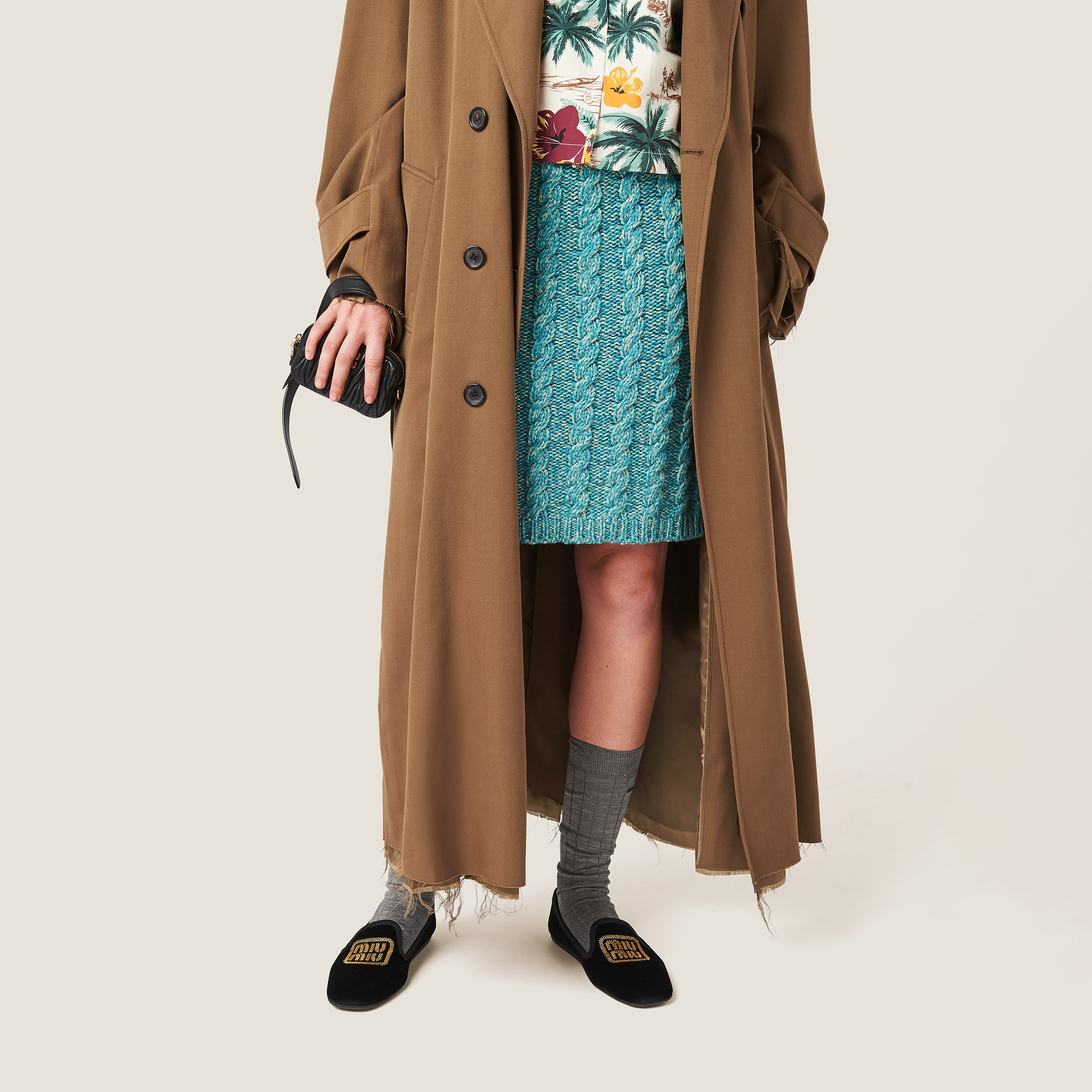 Wool and cashmere skirt - 4