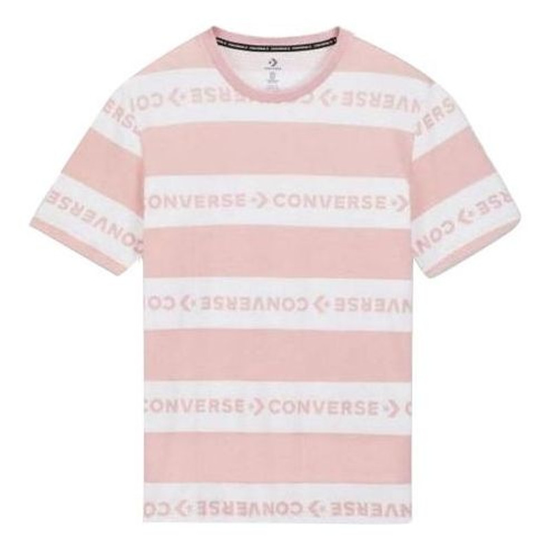 Converse Wordmark Logo T-Shirt 'Pink' 10008561-A02 - 1