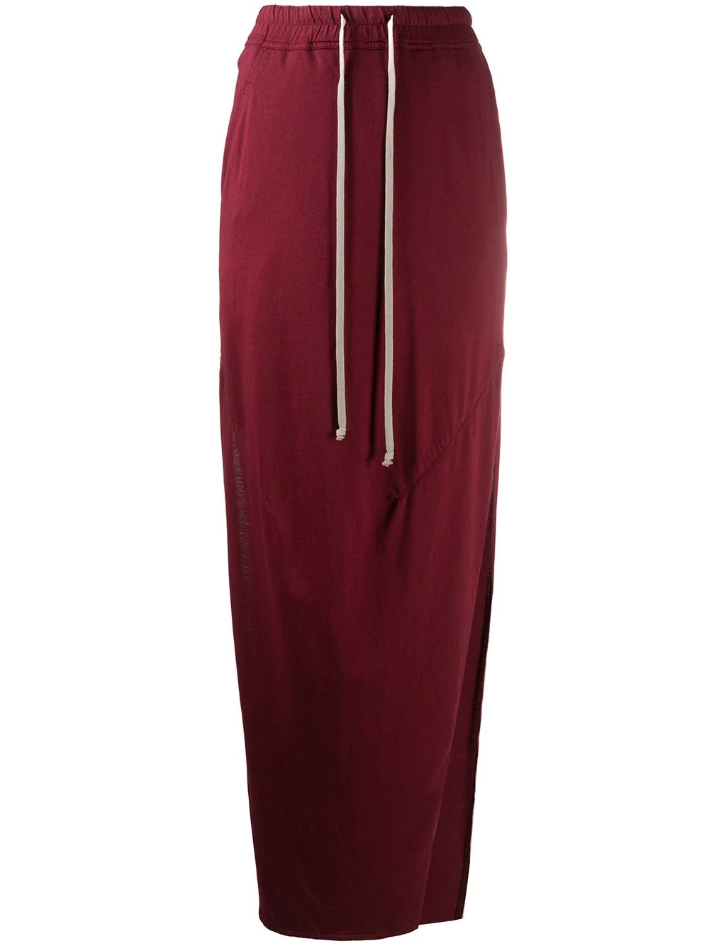 drawstring maxi skirt - 1