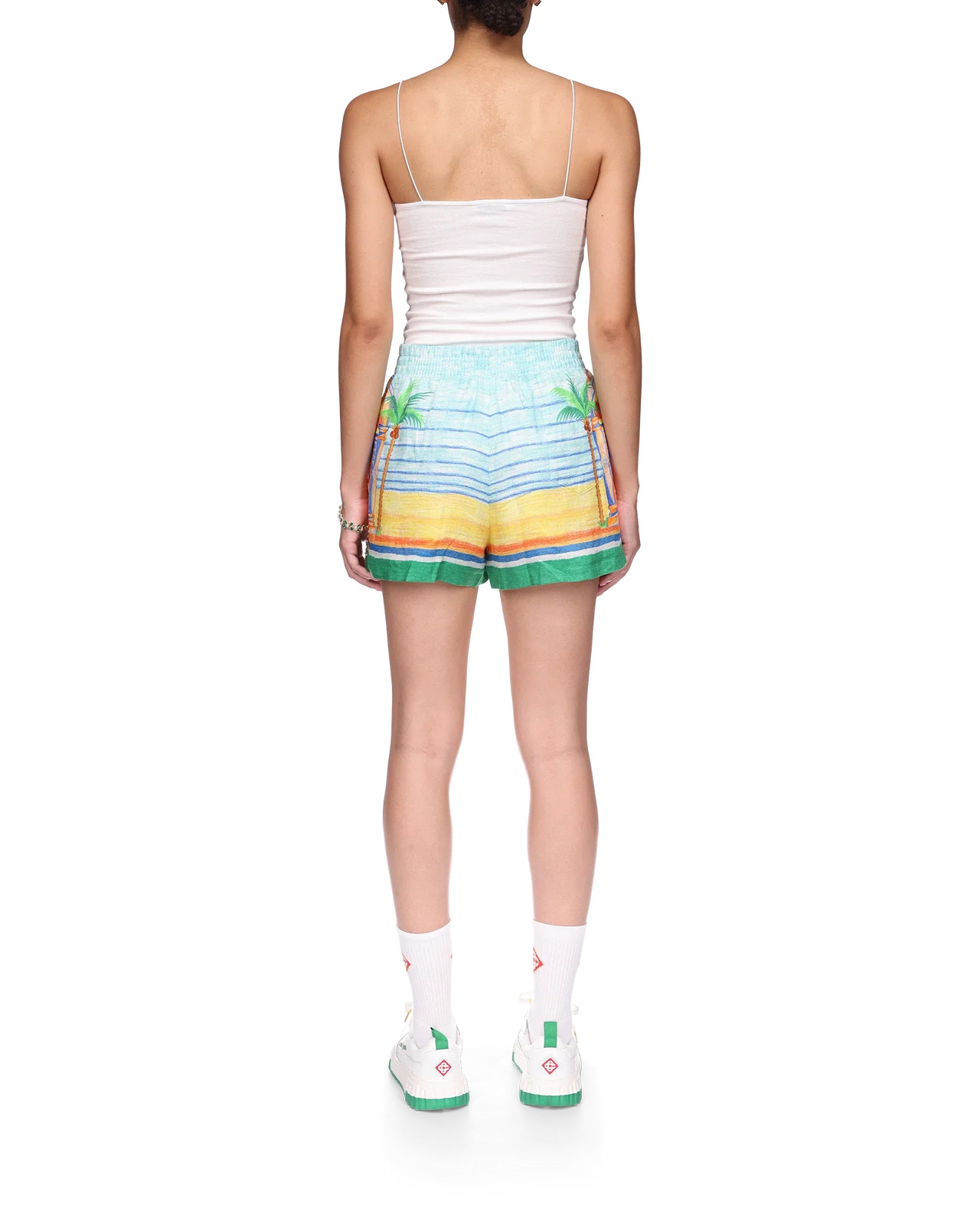 Day of Victory Linen Shorts - 5