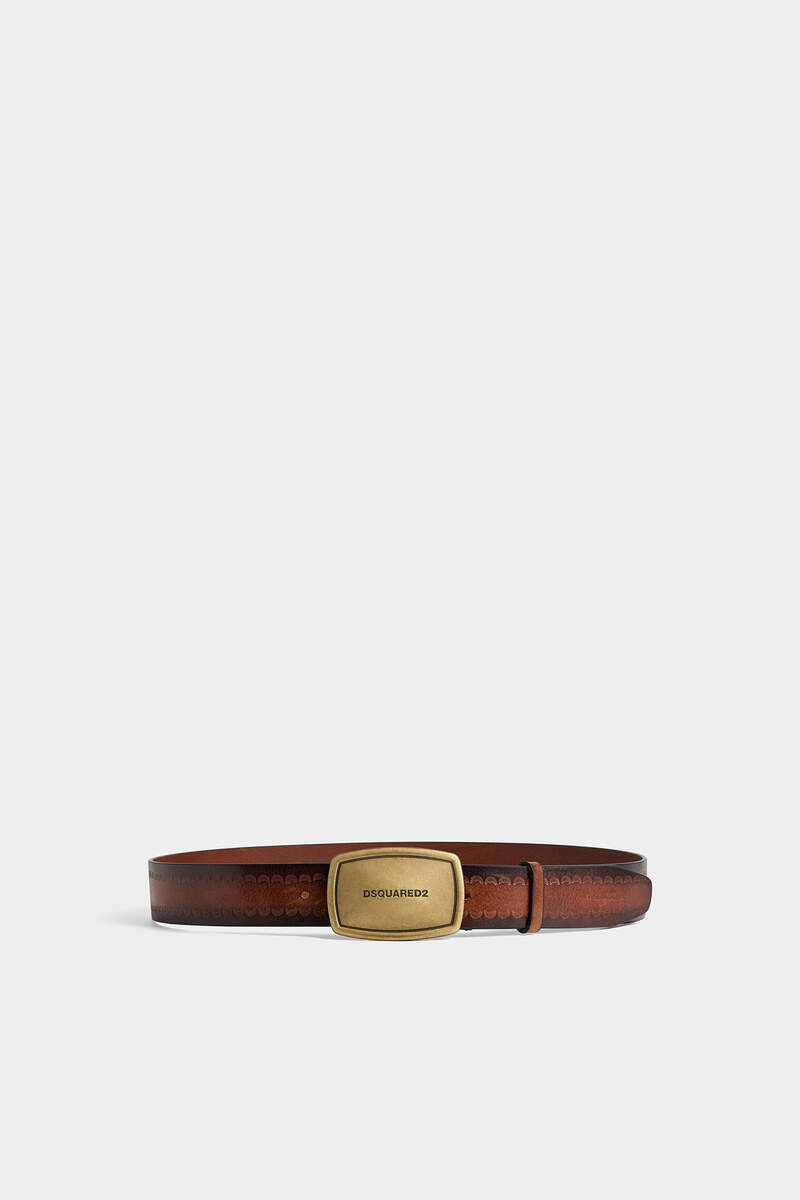 DSQUARED2 VINTAGE PLAQUE BELT outlook