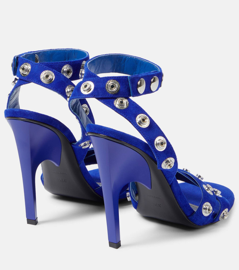 Cosmo 105 studded suede sandals 3