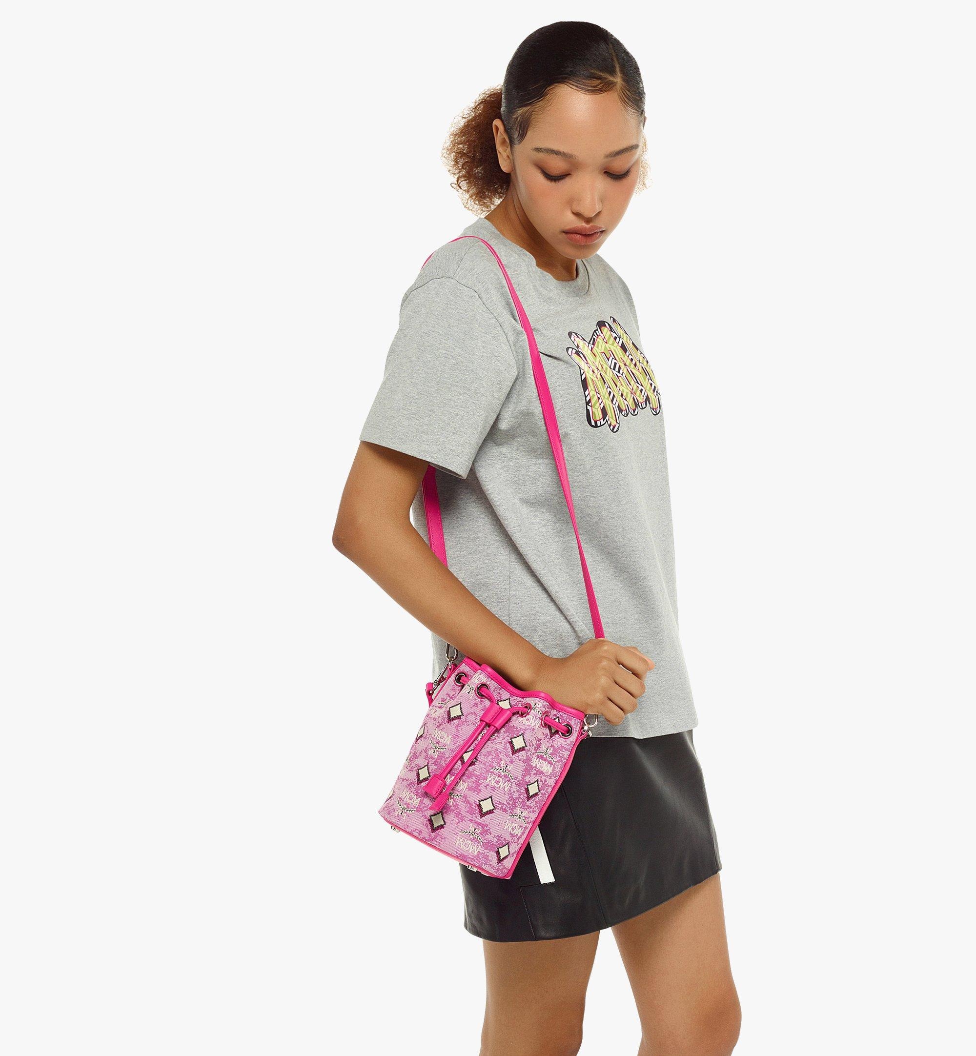 Dessau Drawstring Bag in Vintage Monogram Jacquard - 2