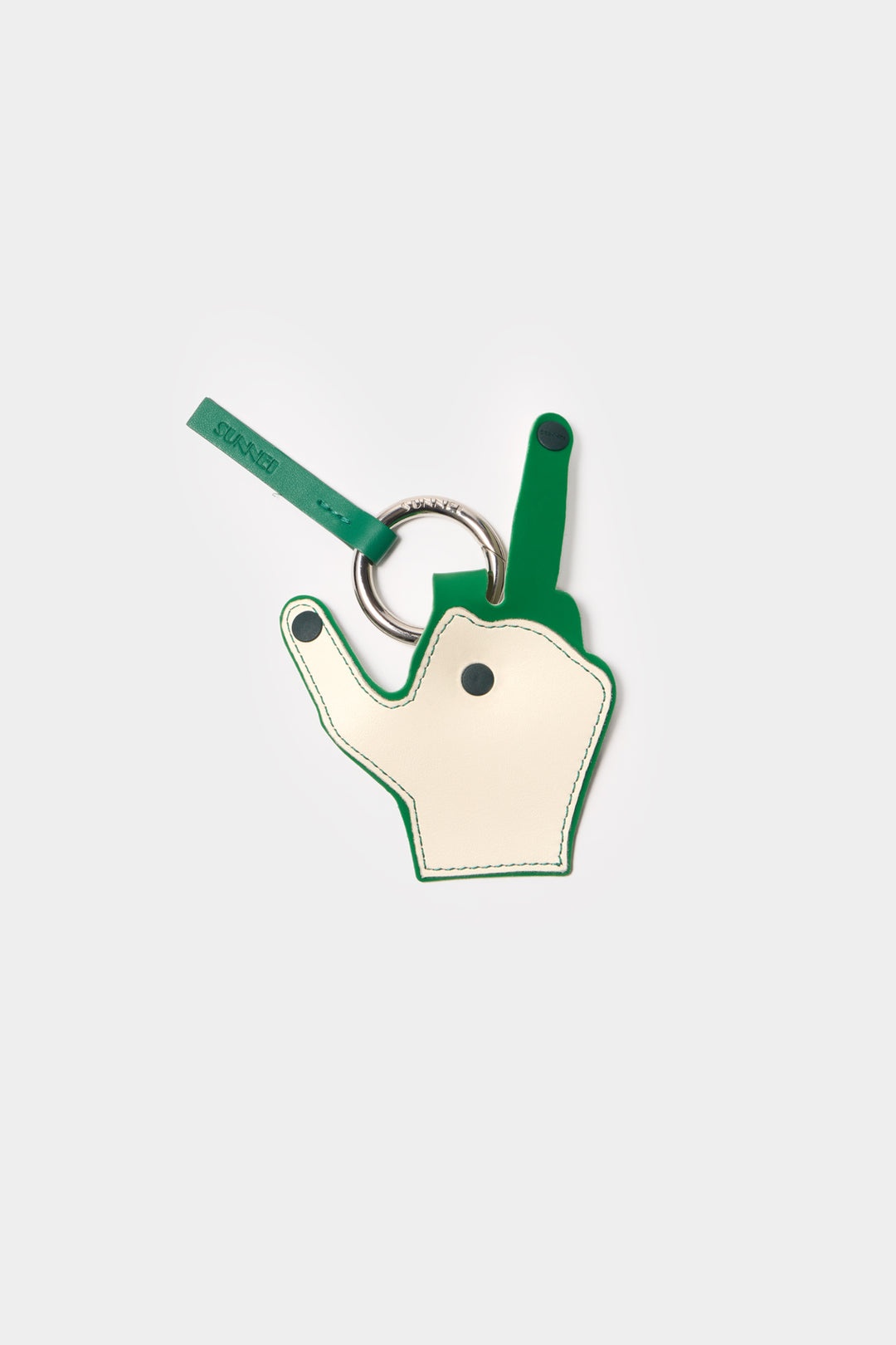 DITO KEYRING / grass green & mint - 1