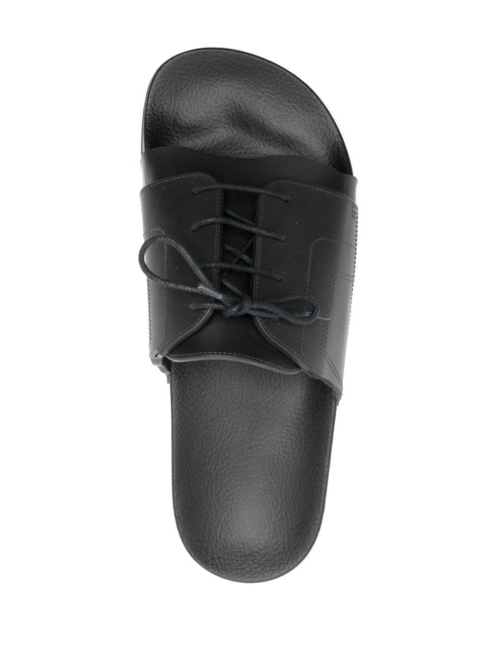lace-up pool slides - 4