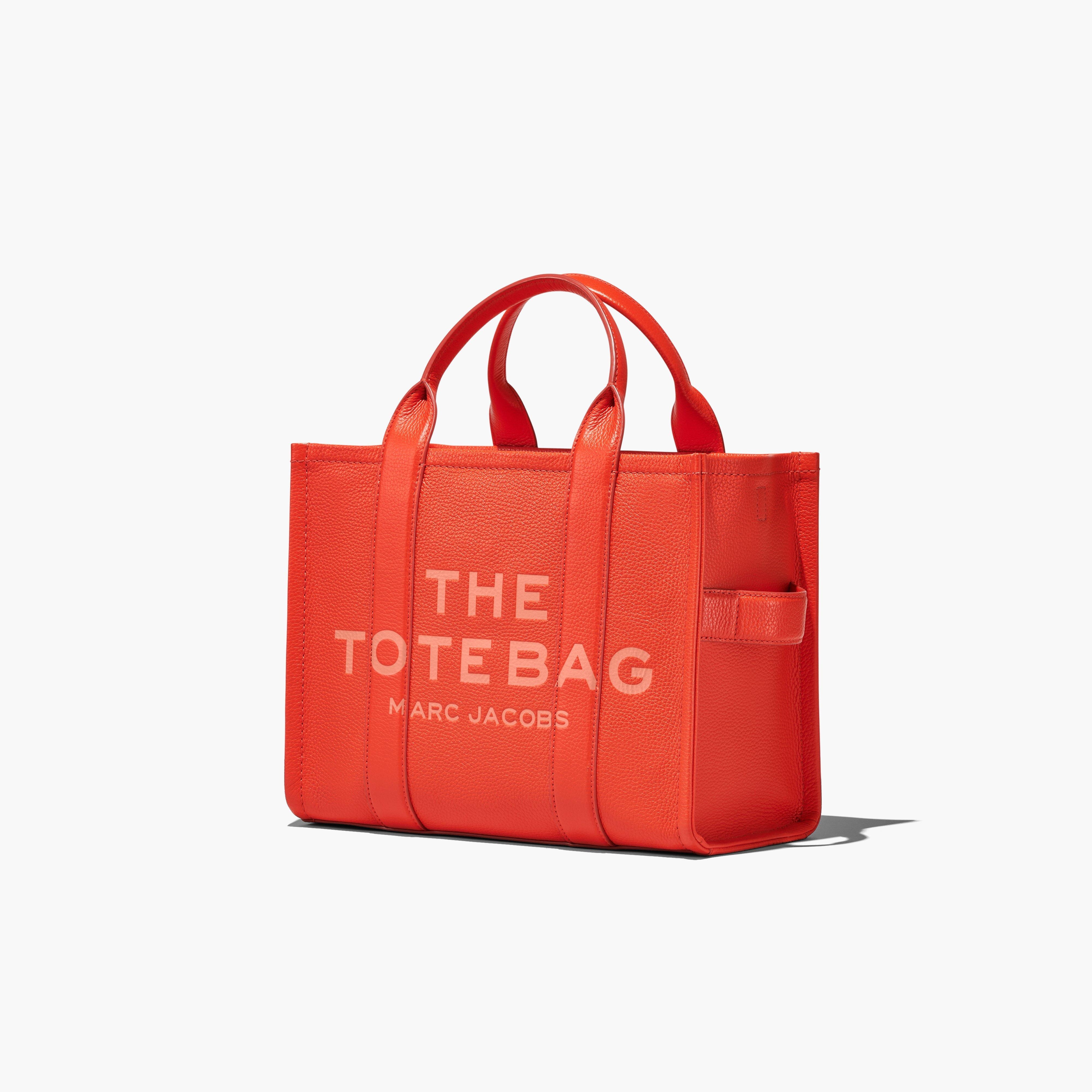 THE LEATHER MEDIUM TOTE BAG - 5