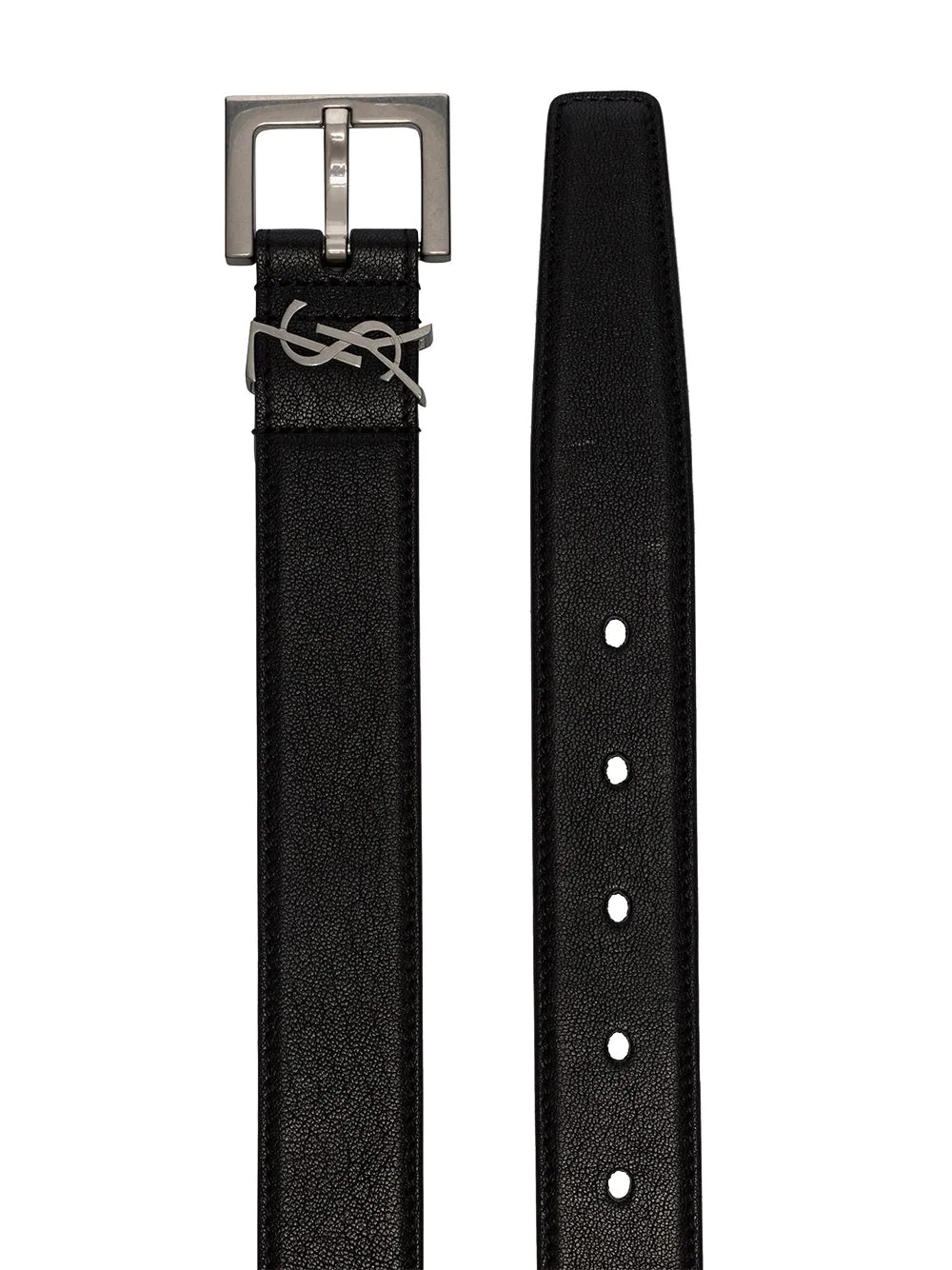 YSL logo belt - 3