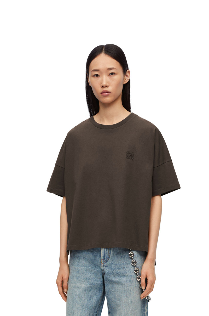 Loewe Boxy fit t-shirt in cotton - S359Y22X58-3590 | REVERSIBLE