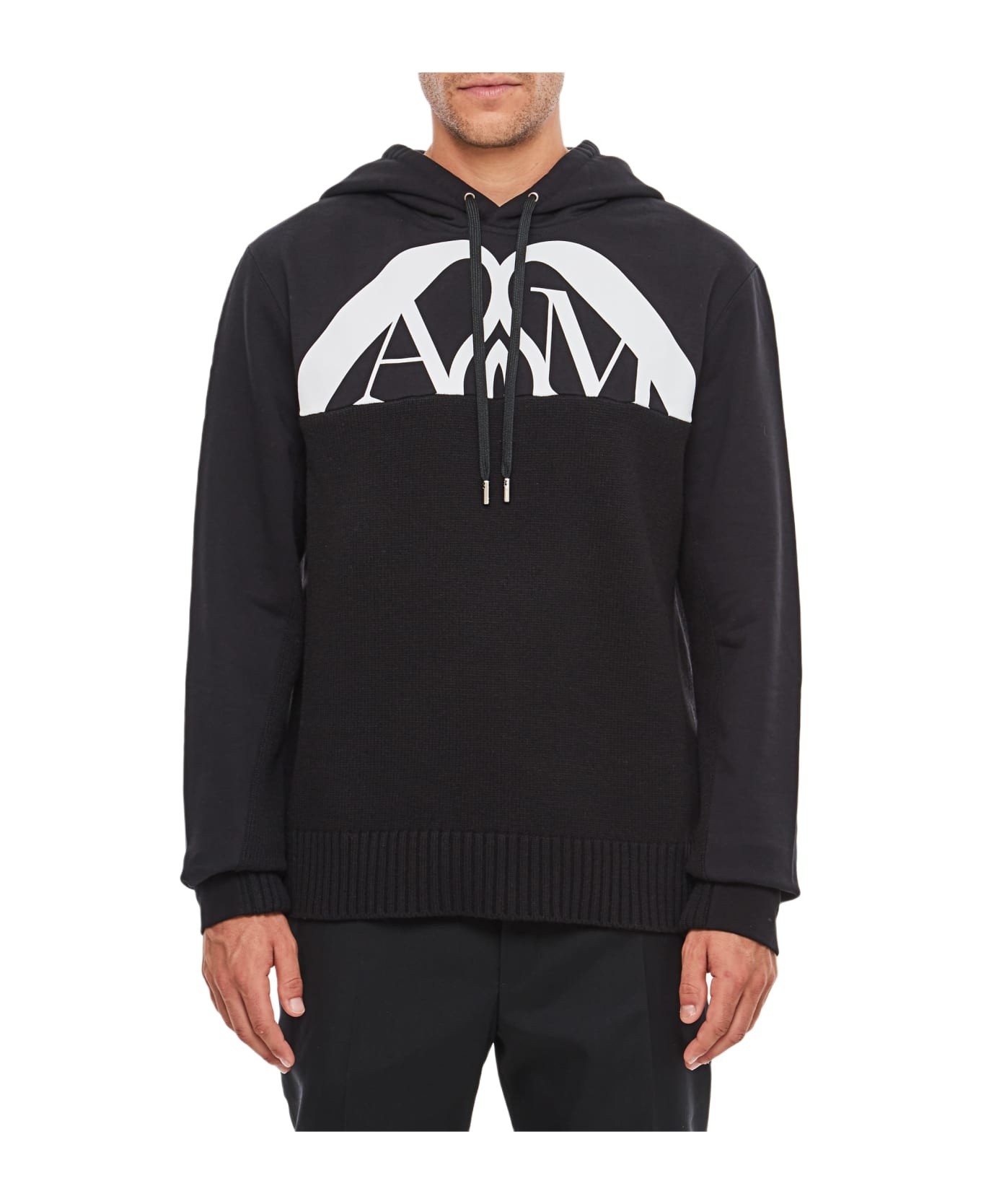 パーカー・フーディ alexander mcqueen SWEATSHIRT WITH LOGO (760764_Q1XIL1011) SchaferandweinerShops | Alexander McQueen Hoodie with logo