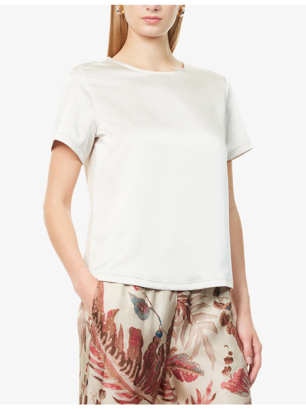 Gilbert Short-Sleeves Woven Top - 3