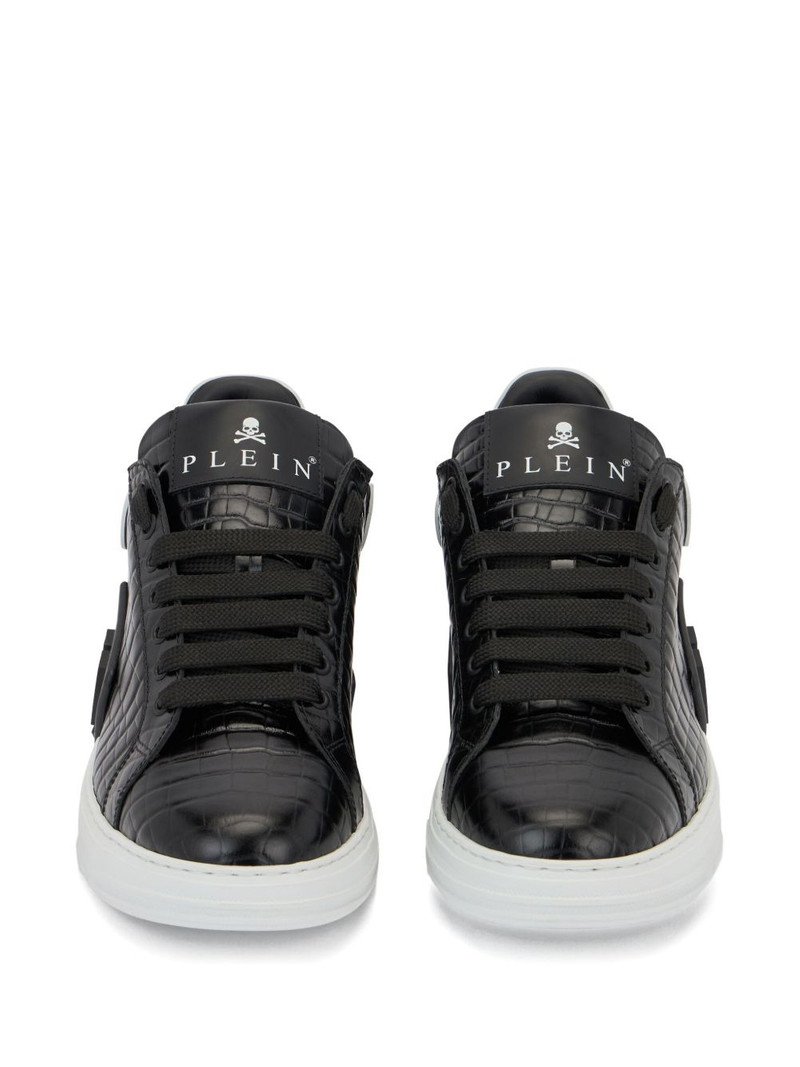 Phantom Kick$ Cocco embossed low-top sneakers 3